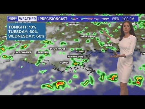 Scattered rain expected on the Fourth of July