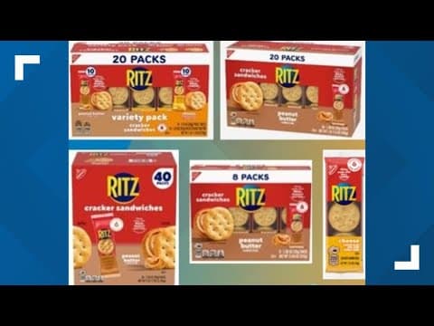 Ritz cracker sandwiches recalled for 'life-threatening' labeling error