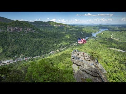 Chimney Rock State Park to reopen with limited routes, temporary bridge