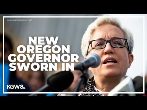 Tina Kotek sworn in as Oregon governor | Live stream