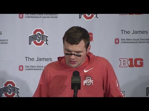Kyle McCord postgame interview | Minnesota-Ohio State