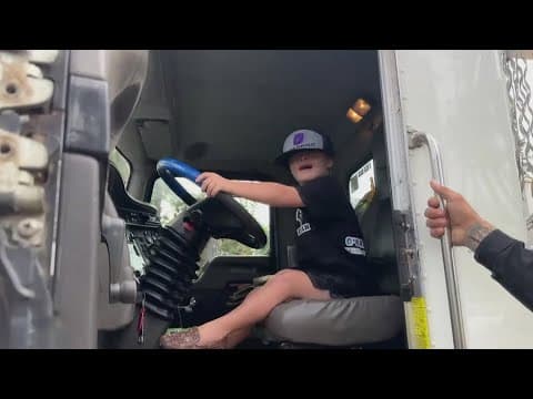 Boy becomes honorary lineman | The Night Cap