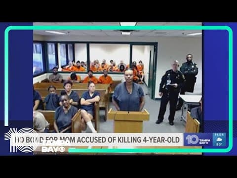 No bond granted for mom accused of beating 4-year-old son to death