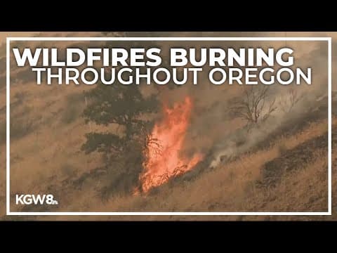 The latest updates on wildfires burning in Oregon