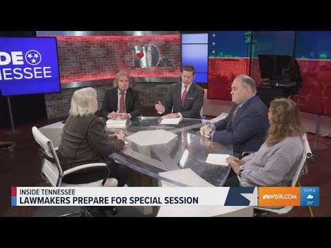 Inside TN: Lawmakers prepare for special session