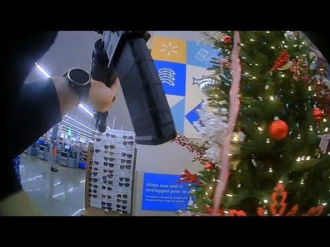 Bodycam footage shows police responding to active shooter call at Beavercreek Walmart