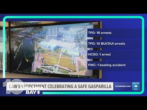 A safe celebration: Few arrests made during Gasparilla parade