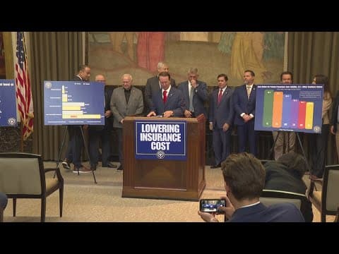 Gov. Landry unveils plan to lower insurance premiums