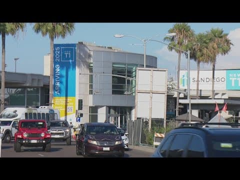 San Diego Airport opens new 2,800-plus parking space plaza ahead of Labor Day weekend