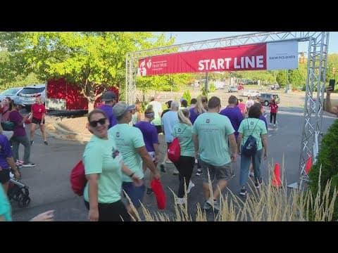American Heart Association celebrates 100th birthday with Indianapolis Heart Walk