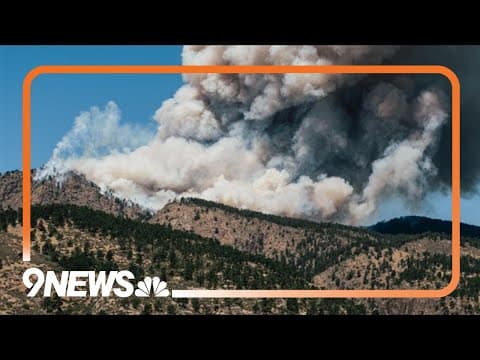 Mandatory evacuations ordered for wildfire burning west of Loveland