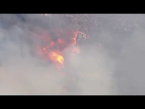 Multiple wildfires burning in California