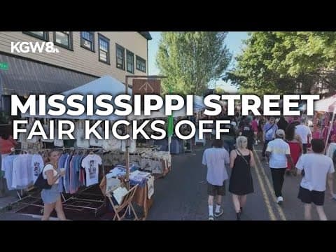 Mississippi Street Fair kicks off in North Portland