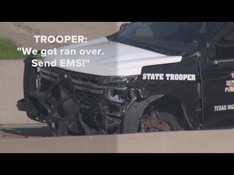 State troopers struck by pickup truck while assisting disabled vehicle, DPS says