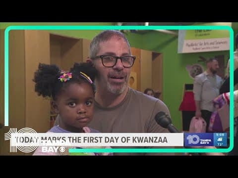 Tuesday, Dec. 26 is the first day of Kwanzaa