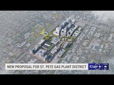 Developers release new potential renderings of St. Pete's Gas Plant District