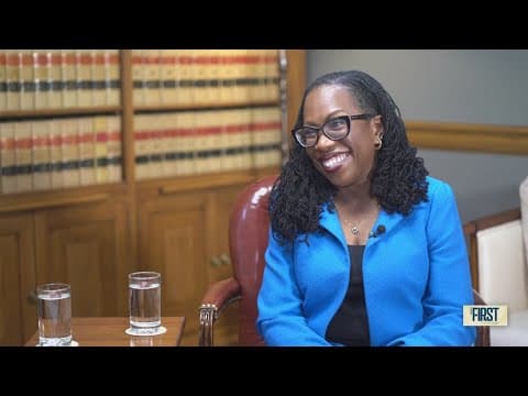 "I'm trying to inspire people" | Ketanji Brown Jackson gets candid about being the first Black woman