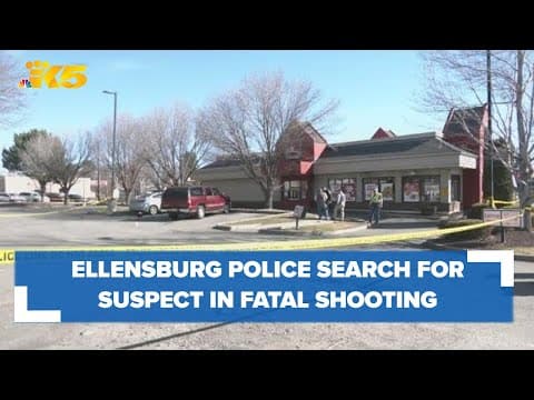 Ellensburg police actively 'in pursuit' of homicide suspect
