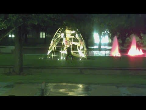 Art piece in middle of UH campus vandalized same day Hurricane Beryl hit SE Texas