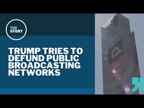 NPR, PBS funding targeted in new Trump executive order