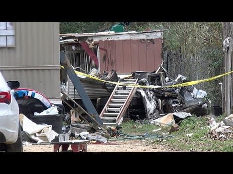 Man found dead after travel trailer burns in Magnolia