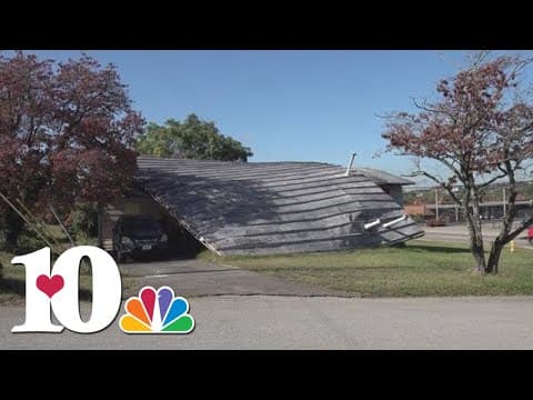 Tornado leaves roof still lying on house, NWS still studying to prevent future tornado damage
