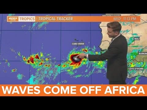 Thursday morning tropical update: Waves crossing Atlantic bear watching