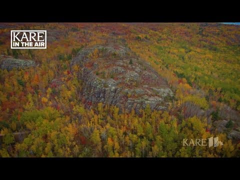 KARE in the Air: Fall colors on the North Shore