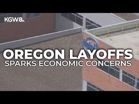 Layoffs at Intel, Portland General Electric spark economic concerns across Oregon