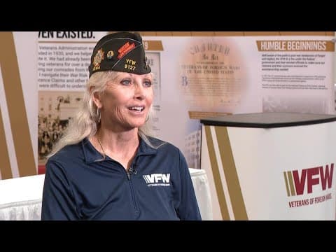 Full interview: Carol Whitmore, incoming commander-in-chief of VFW, discusses her new role