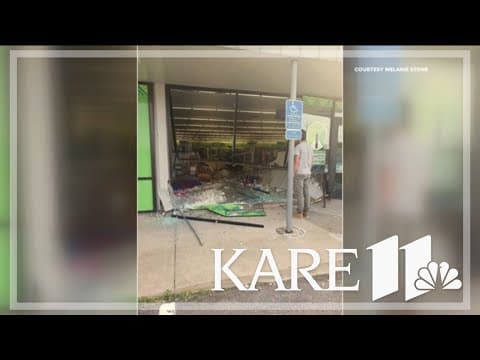 Dollar Tree damaged after woman crashes into building