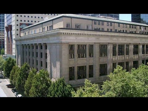 DA Mike Schmidt, Mayor Ted Wheeler and police officials hold press conference on public safety