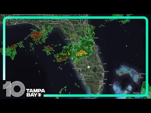 LIVE RADAR: Storms roll through Tampa Bay area