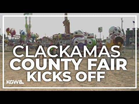 Clackamas County Fair kicks off amid extreme heat