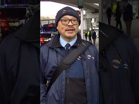 Transit workers gather to honor slain bus driver Shawn Yim
