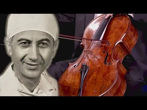 Musician performs on cherished cello that belonged to his grandfather who survived the Holocaust