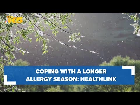 Coping with a longer allergy season: HealthLink