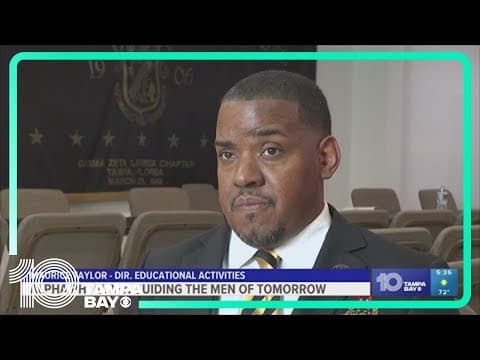 Local fraternity mentors empower Tampa Bay youth through Men of Tomorrow program