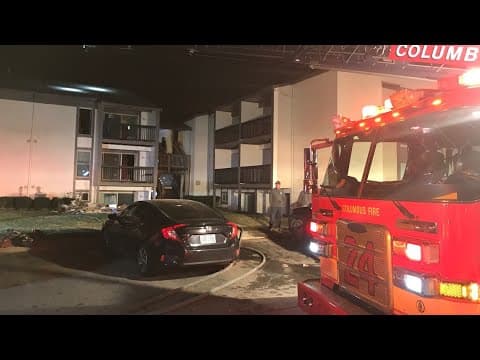 4 families displaced after apartment fire in northeast Columbus