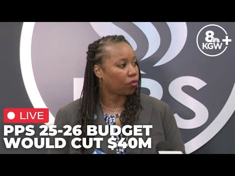 Portland Public Schools presents 2025-26 budget, which includes $40M in cuts