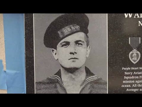 Navy aviator honored nearly 80 years after his death at Mt. Soledad Memorial Day