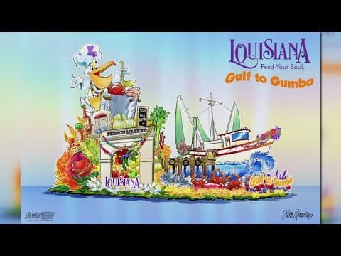 Louisiana will roll in the Rose Parade for the 5th year in a row