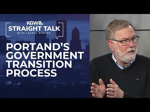 Portland government transition leader Michael Jordan explains the process