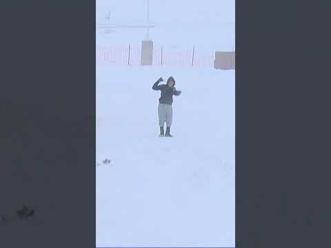 "I'm not exactly sure what that's called." #SnowFlow #KARE11 #shorts  #snowstorm #weather #minnesota