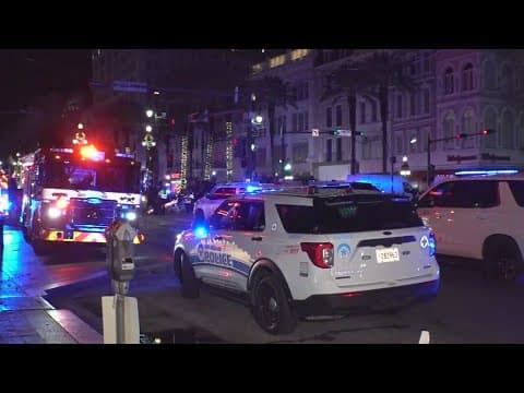 New Orleans police respond to multiple casualty incident on Bourbon Street