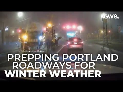 Portland transportation officials talk about snow preparations