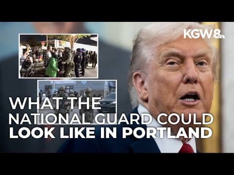 What South Portland could look like if Oregon National Guard is deployed