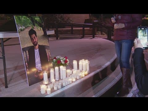Vigil held for slain dentist