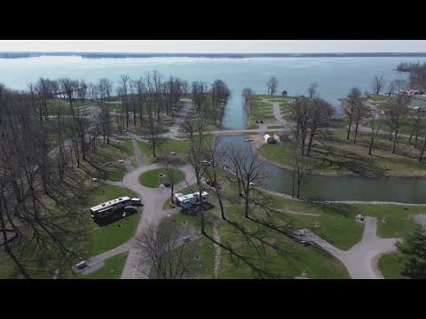 Community returns to Indian Lake State Park following closure due to tornado