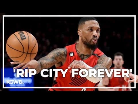 Damian Lillard writes farewell to Portland after trade